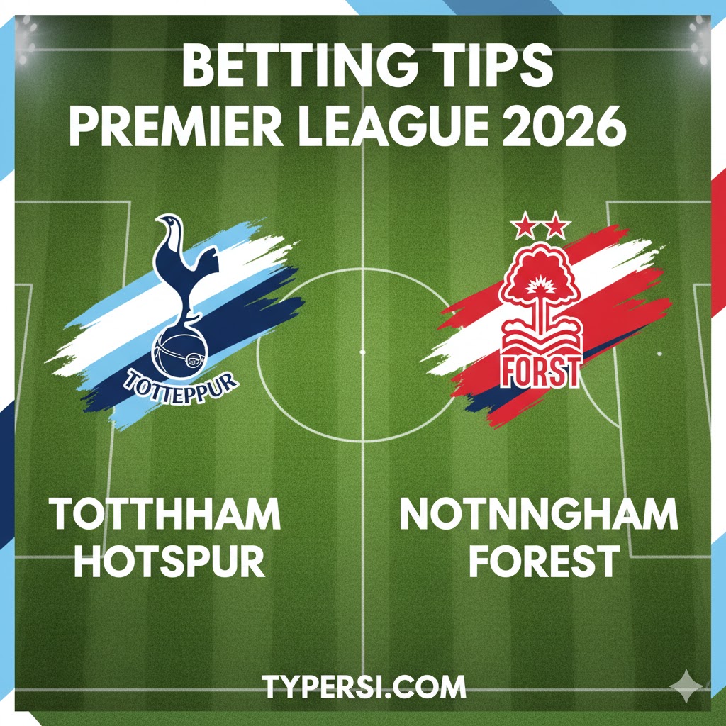 Betting Tips Premier League 2026 : Tottenham Hotspur vs Nottingham Forest - Matchweek 31